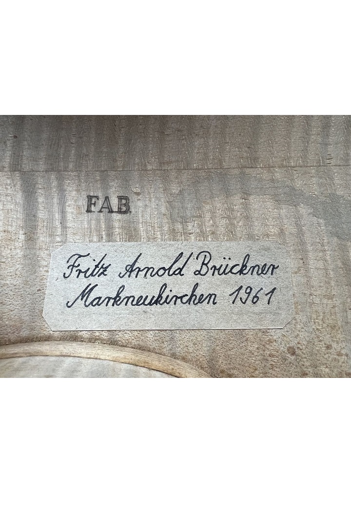 Brückner Fritz Arnold - Markneukirchen 1961 - B-111 - 39,0